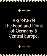 bBRONWYN. Food and Drink of Germany and Central Europe